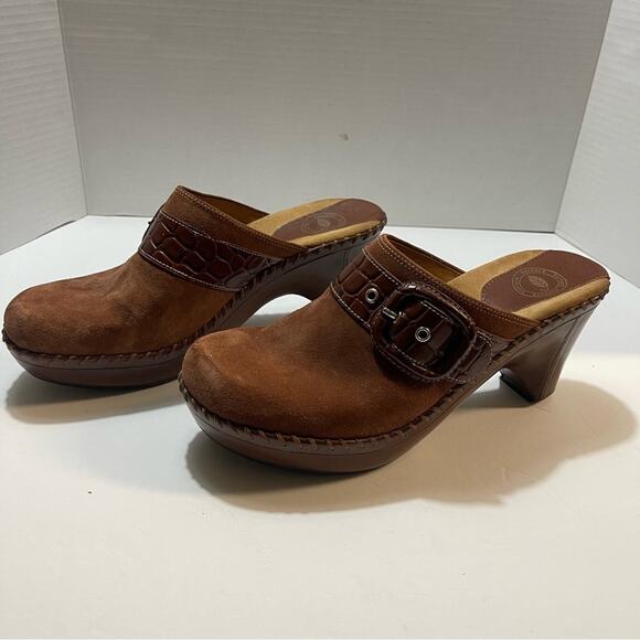 Nurture by Lamaze brown leather mules size 8 - Picture 8 of 8